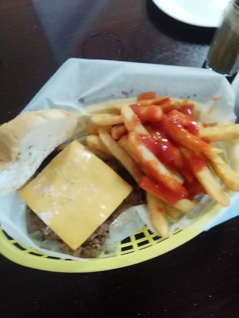 Double Cheeseburger Plate