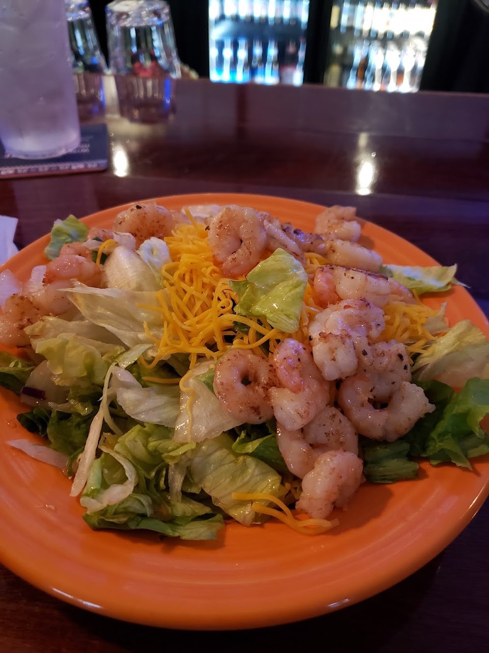 Salad with Grilled Shrimp