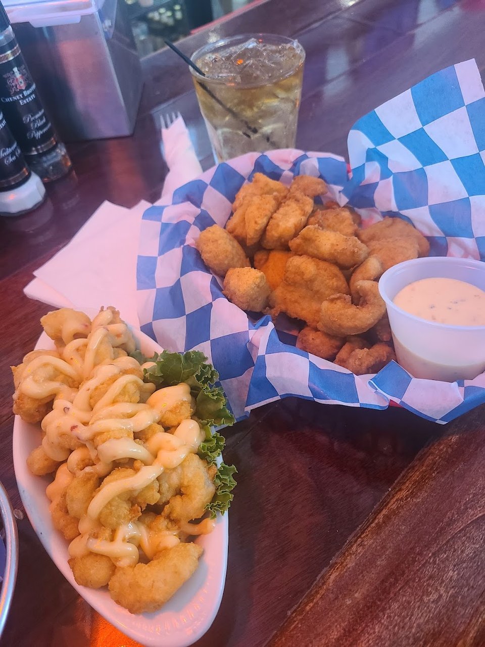 Fried Shrimp and Fish Bites